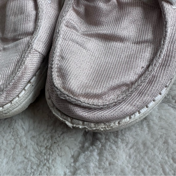 Hey Dude | Wendy Youth Sparkles "Silver" | Size K11 - Picture 3 of 9